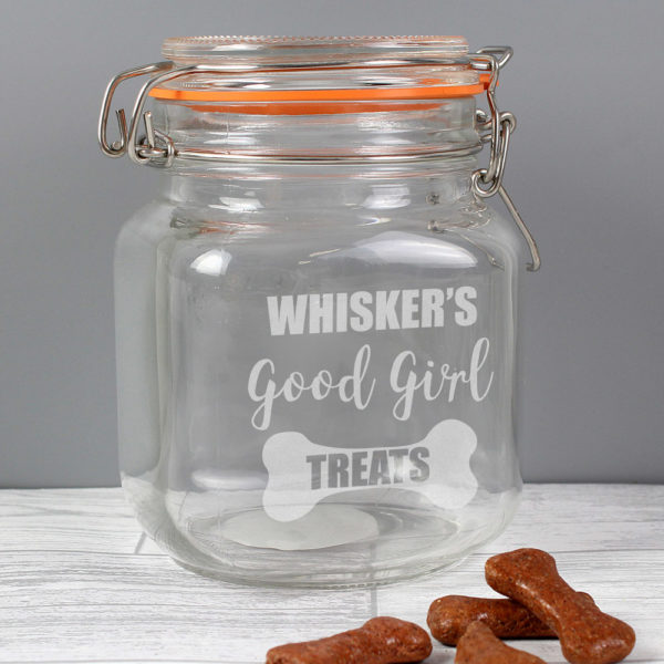 Good Girl Treats Glass Kilner Jar