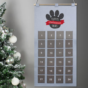 Pet Advent Calendar In Silver Grey
