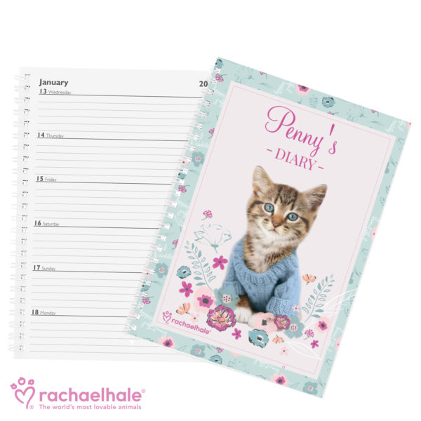 Rachael Hale Cute Kitten A5 Diary