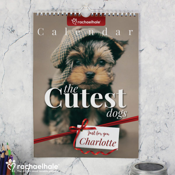 Rachael Hale 'The Cutest Dogs' A4 Wall Calendar