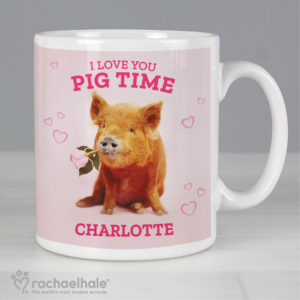 Rachael Hale 'I Love You Pig Time' Mug