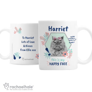 Rachael Hale 'Happy Face' Cat Mug