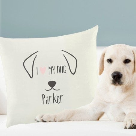 Dog Features Cushion Cover